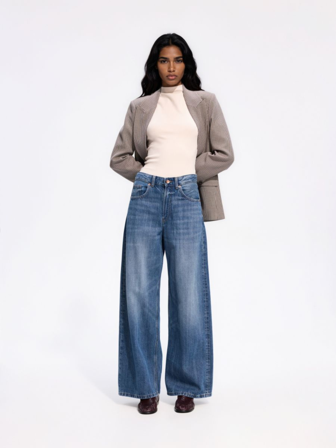 ג'ינס WIDE LEG