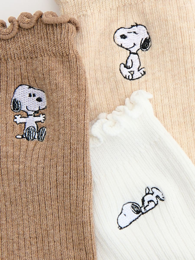 מארז 3 זוגות גרביים SNOOPY