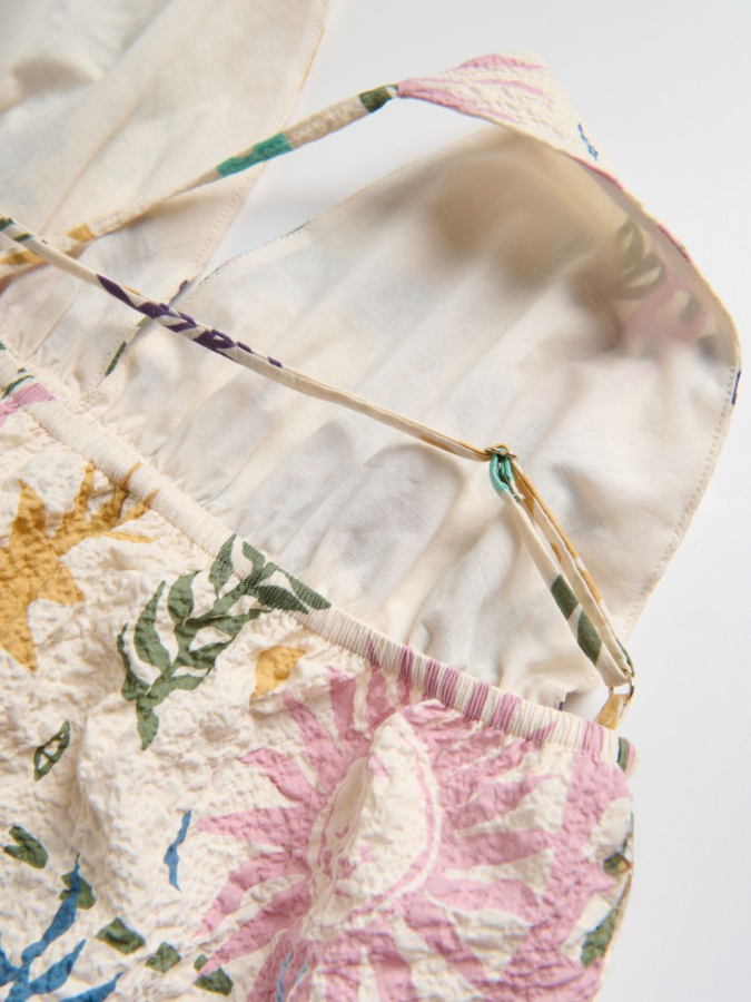 שמלת מידי עם דפוס