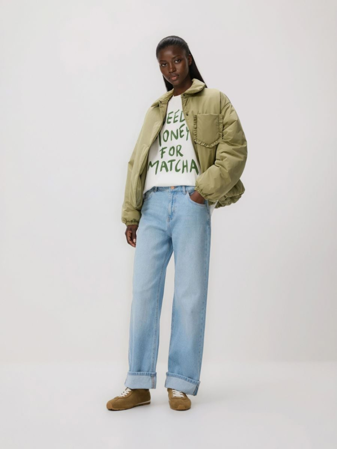 טי שירט כותנה דפוס סלוגן