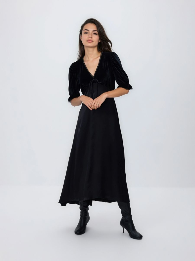 שמלת מקסי ויסקוזה