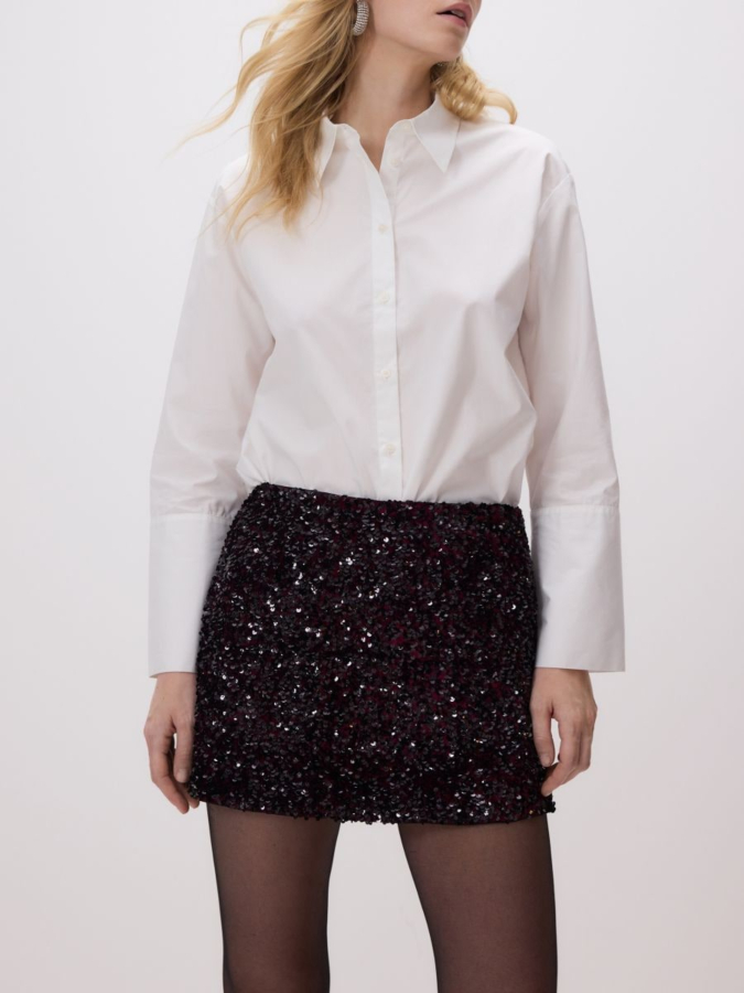 חצאית מכנס פאייטים