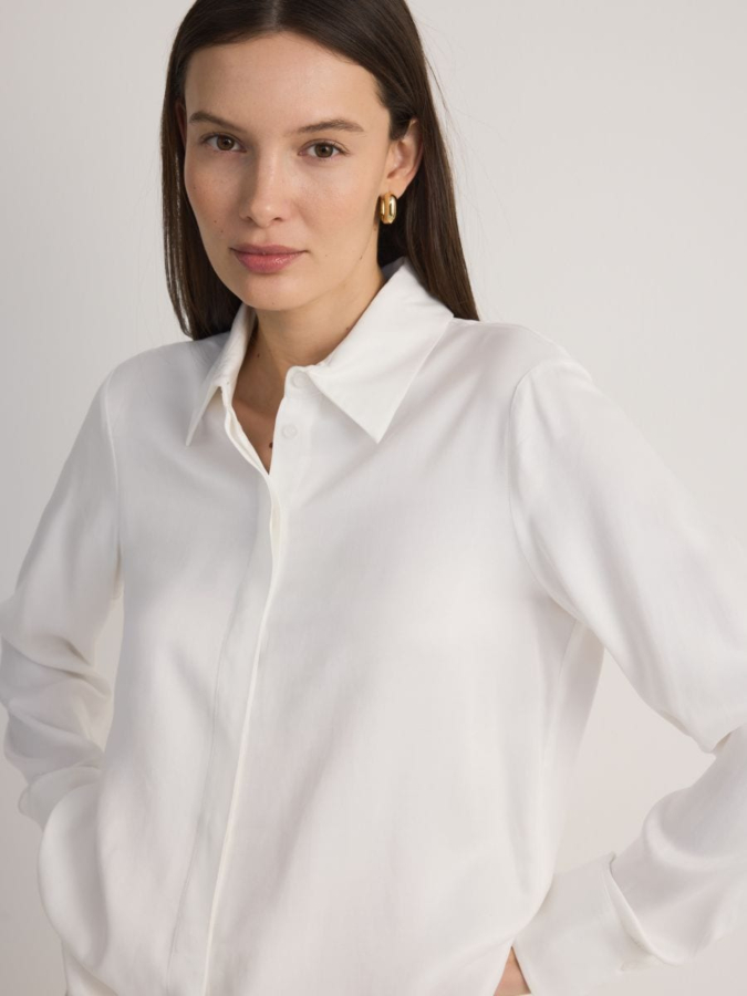 חולצת כפתורים קלאסית ויסקוזה