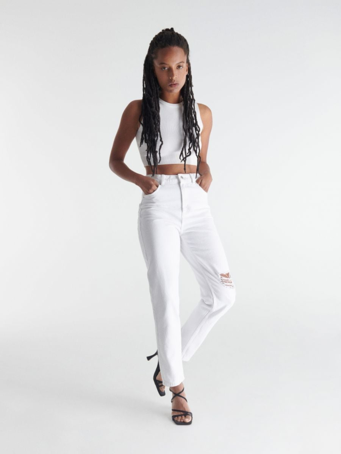 LADIES` JEANS TROUSERS