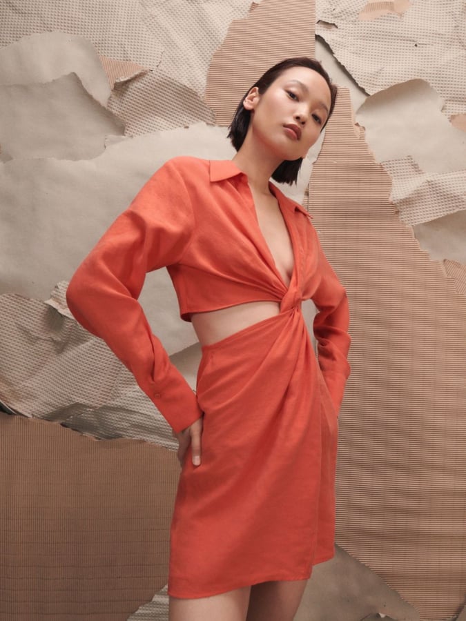 שמלת מיני טנסל