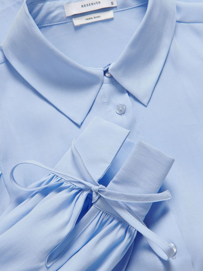 חולצת מכופתרת תערובת מודל