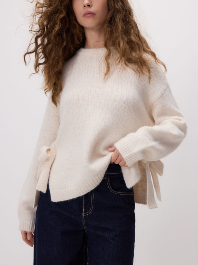 סריג עם פפיונים