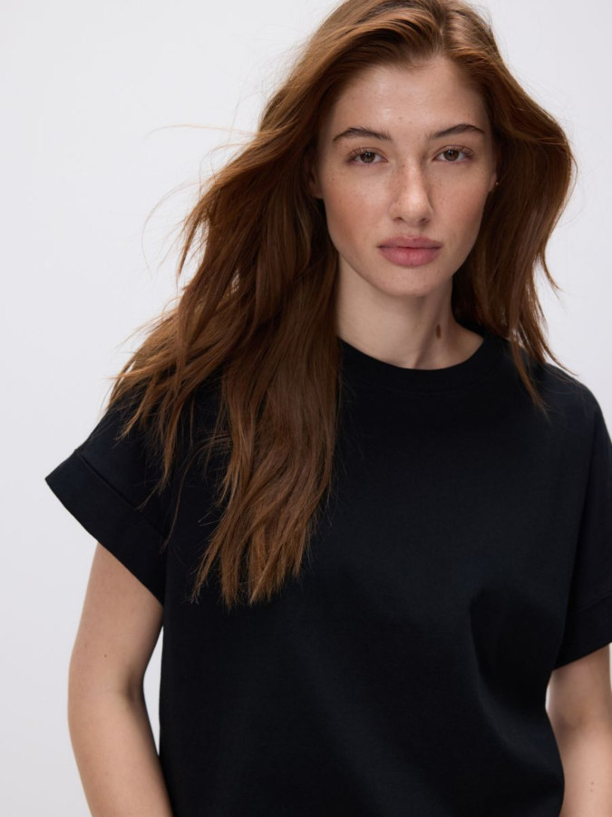 טי שירט קימונו כותנה