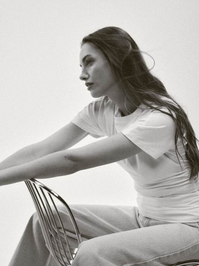 טי שירט כיווצים במותן