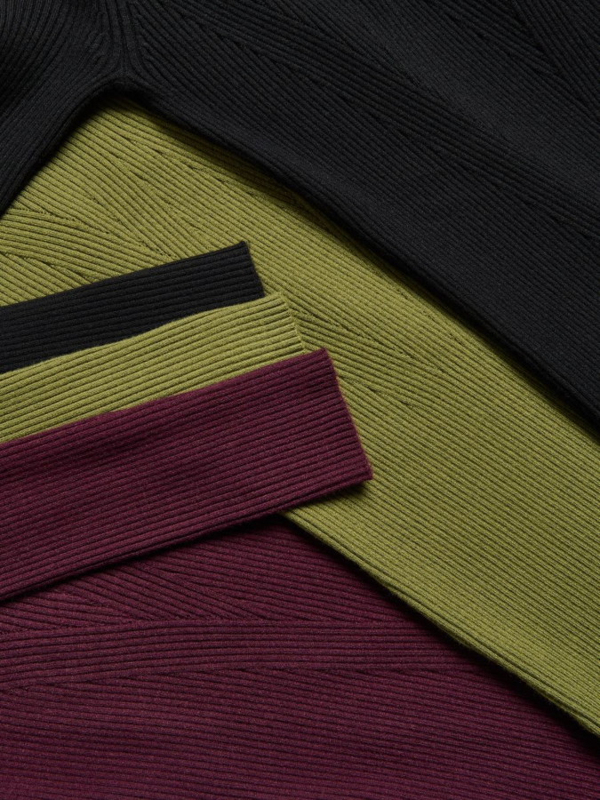 שמלת מידי מבד ריב