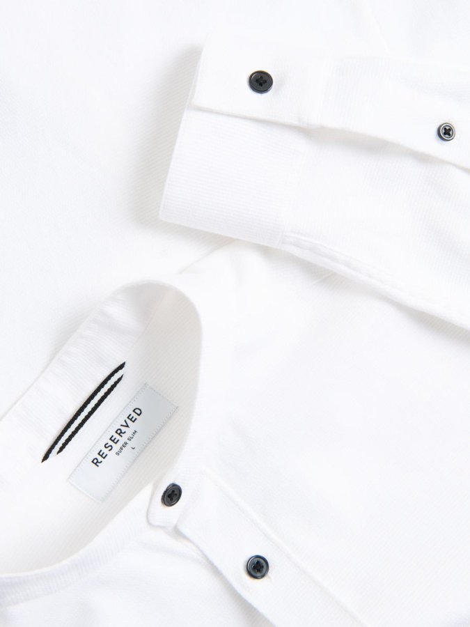 חולצה Slim Fit מכותנה מצרית