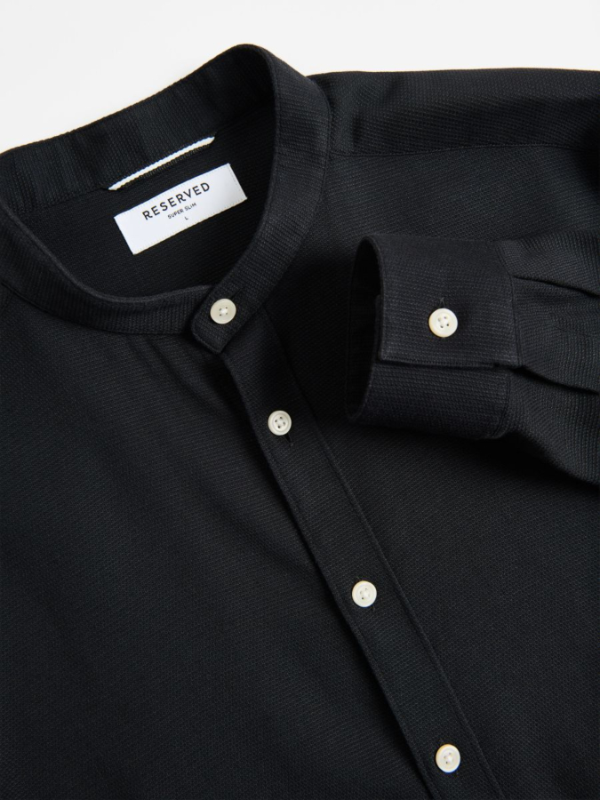חולצה Slim Fit מכותנה מצרית