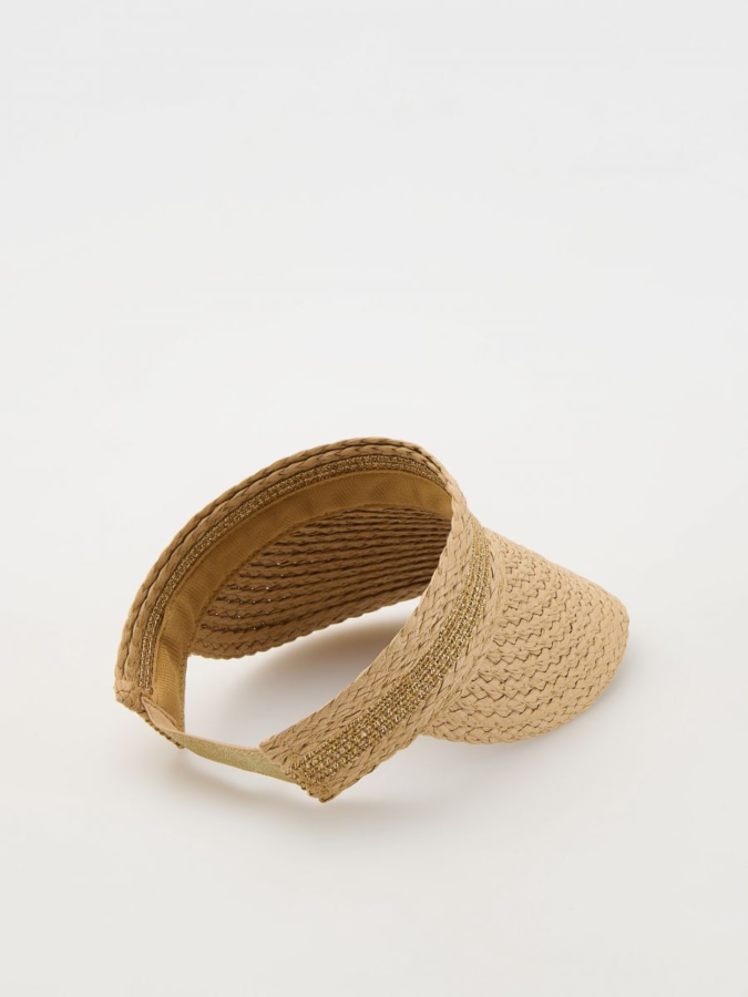 כובע מצחייה ארוג