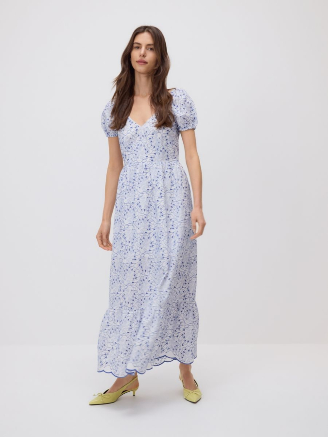 שמלה מידי עם רקמה