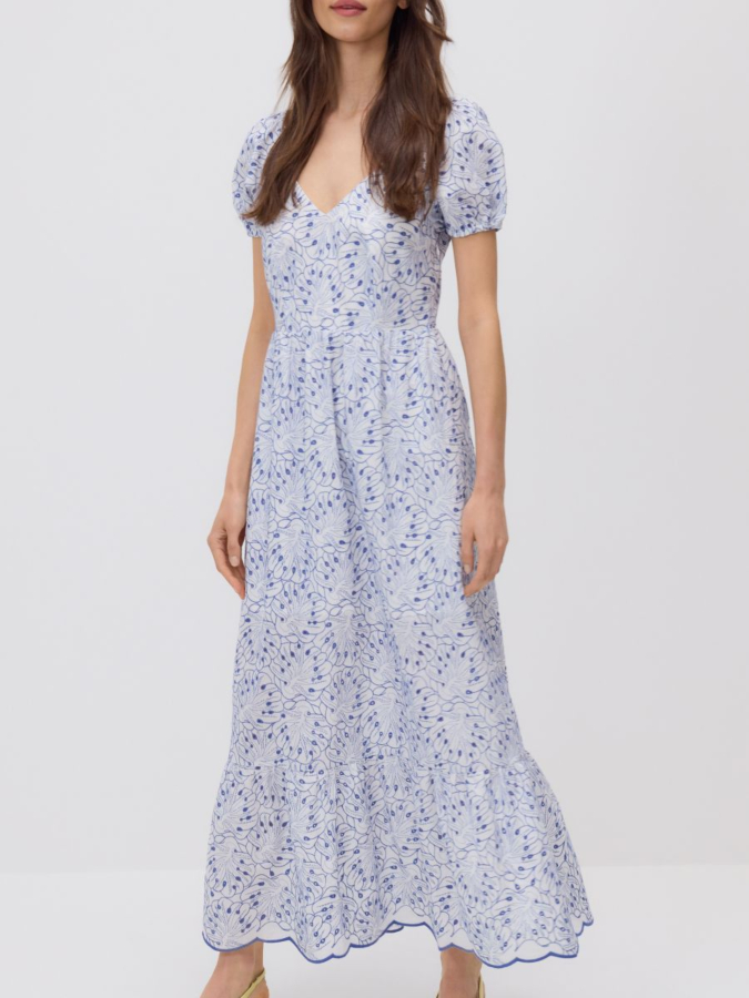 שמלה מידי עם רקמה