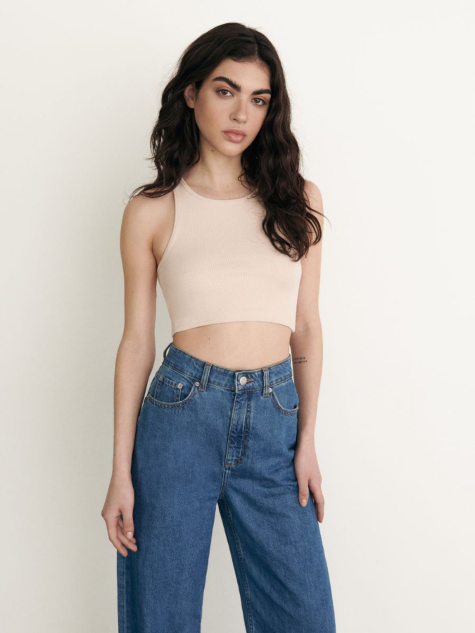 קרופ טופ מריב ג'רזי