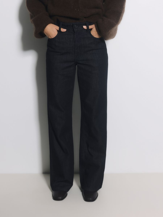ג'ינס מתרחב high waist