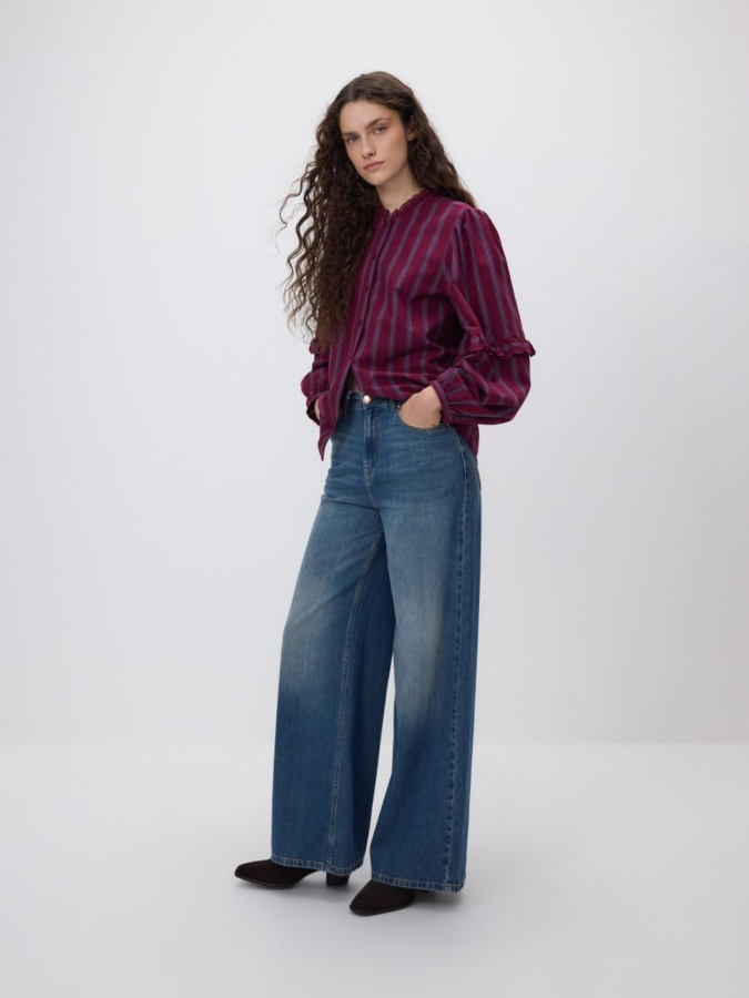 ג'ינס High waist Wide leg