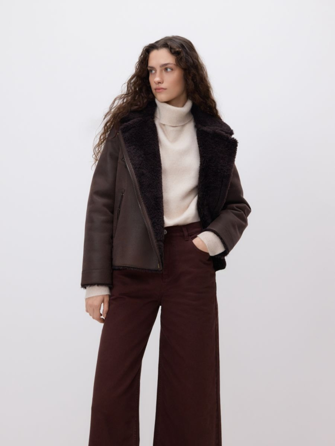 ג'ינס High waist Wide leg