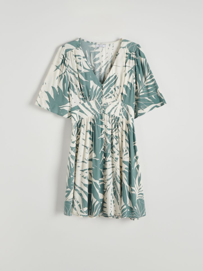 שמלת ויסקוזה בדפוסים