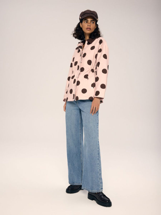 ג'ינס Wide leg עם חגורה