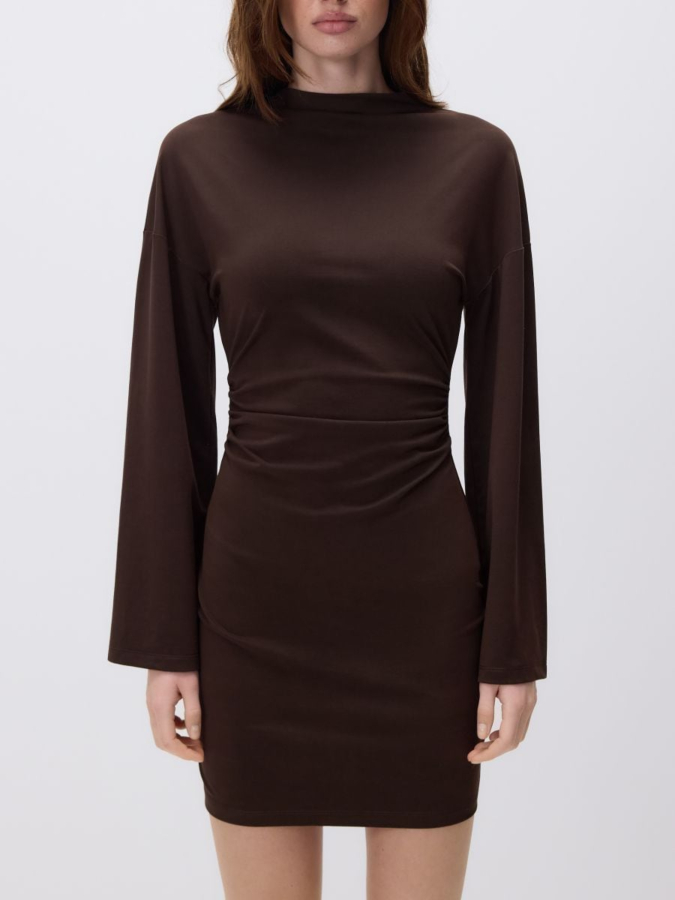 שמלת מיני כיווצים