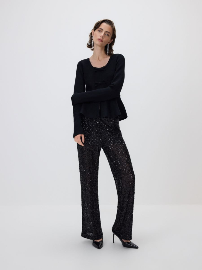 סריג עם פפיונים