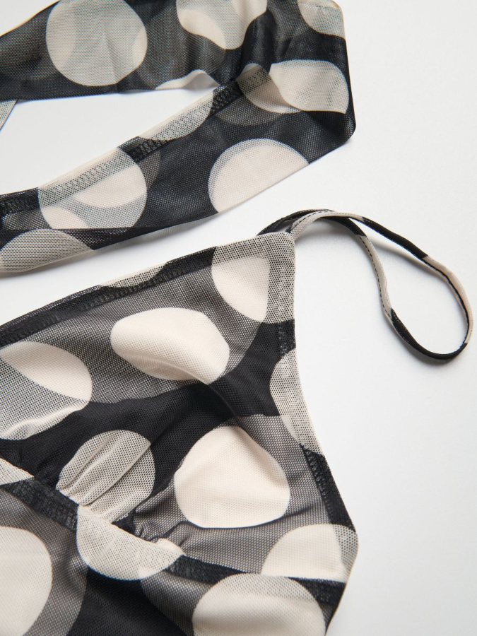 שמלת מקסי נקודות