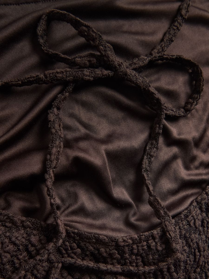 שמלת מקסי תחרה