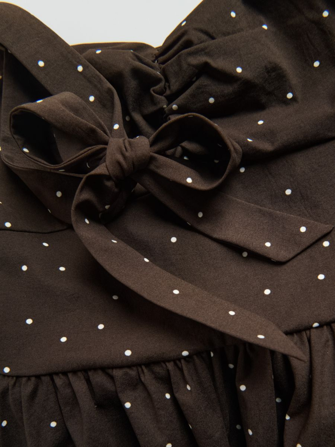 שמלת מידי עם קשירה