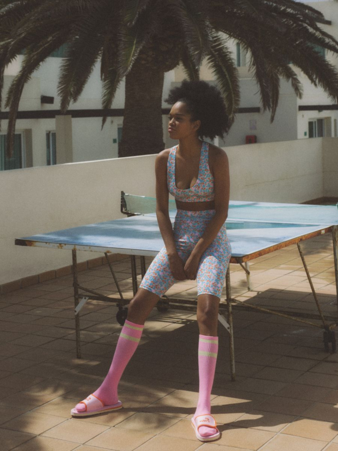 גוזיית ספורט מודפס