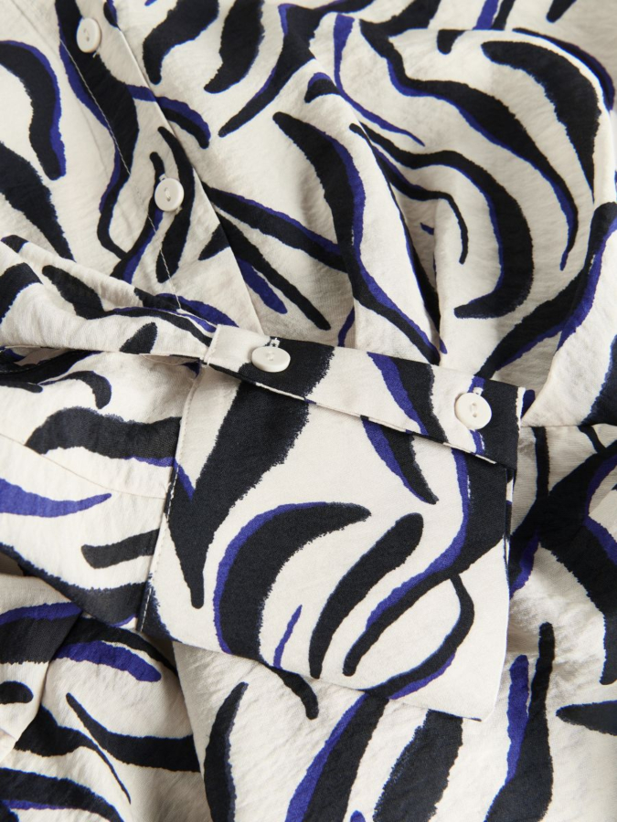 שמלת מיני מודפסת מויסקוזה