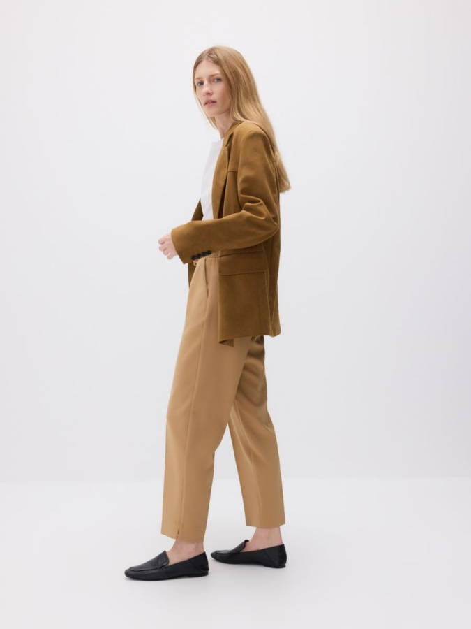 מכנסי ג'וגר עם מותן אלסטי