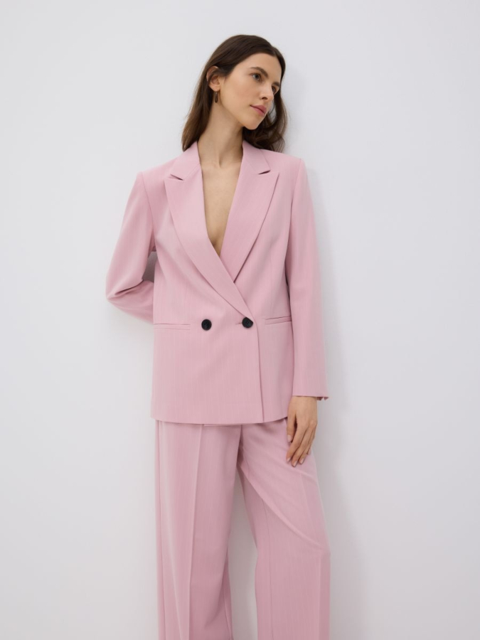 מכנס מחויט עם קפל