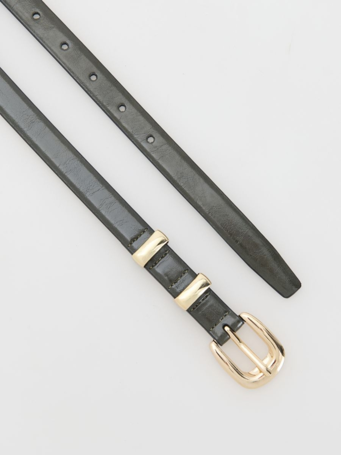 חגורה דקה עם אבזם