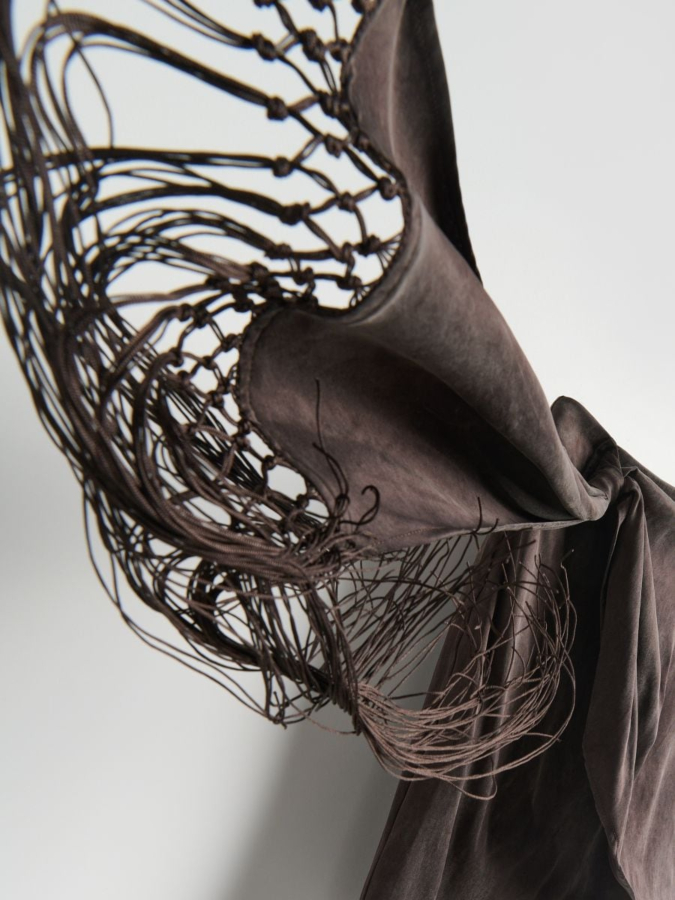 חצאית עם פרנזים