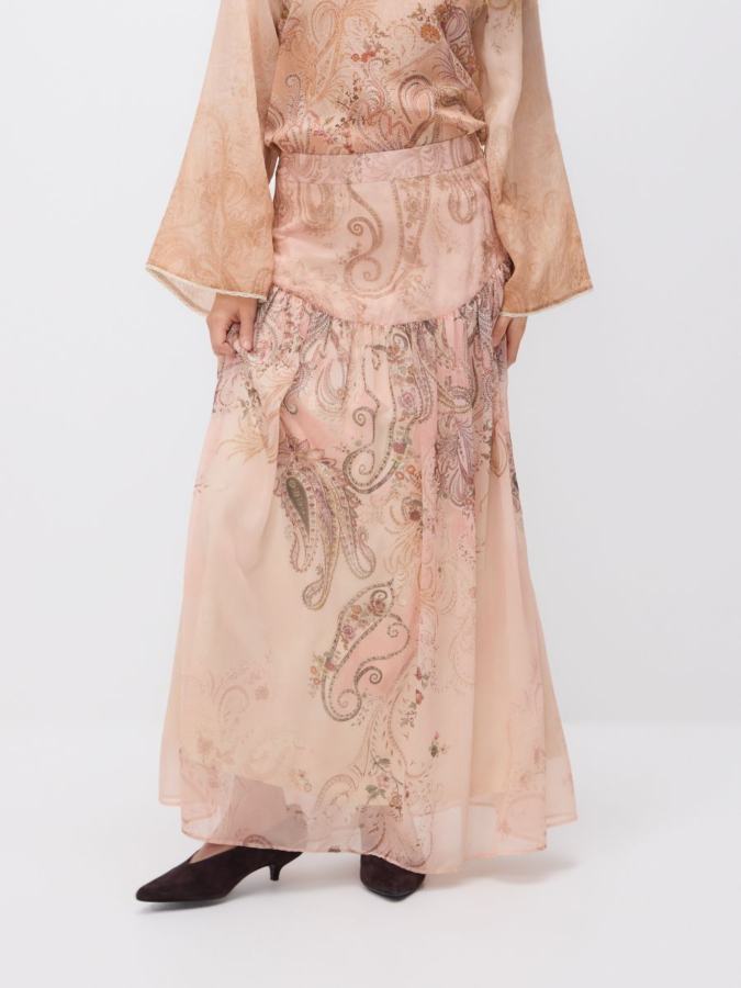 חצאית עם הדפס