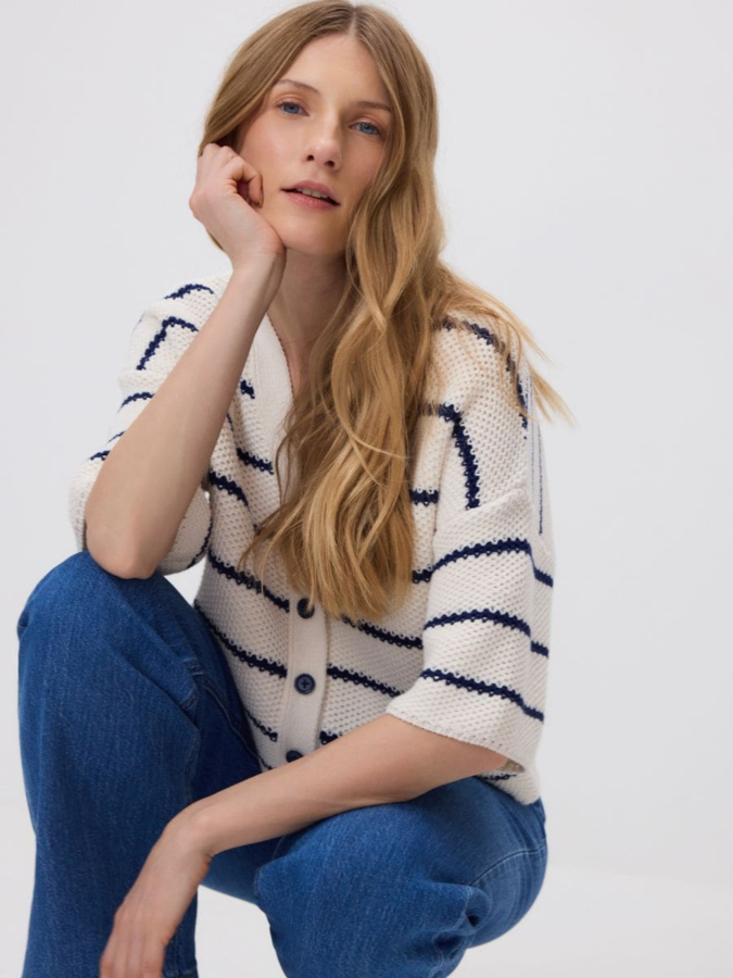 קרדיגן פסים