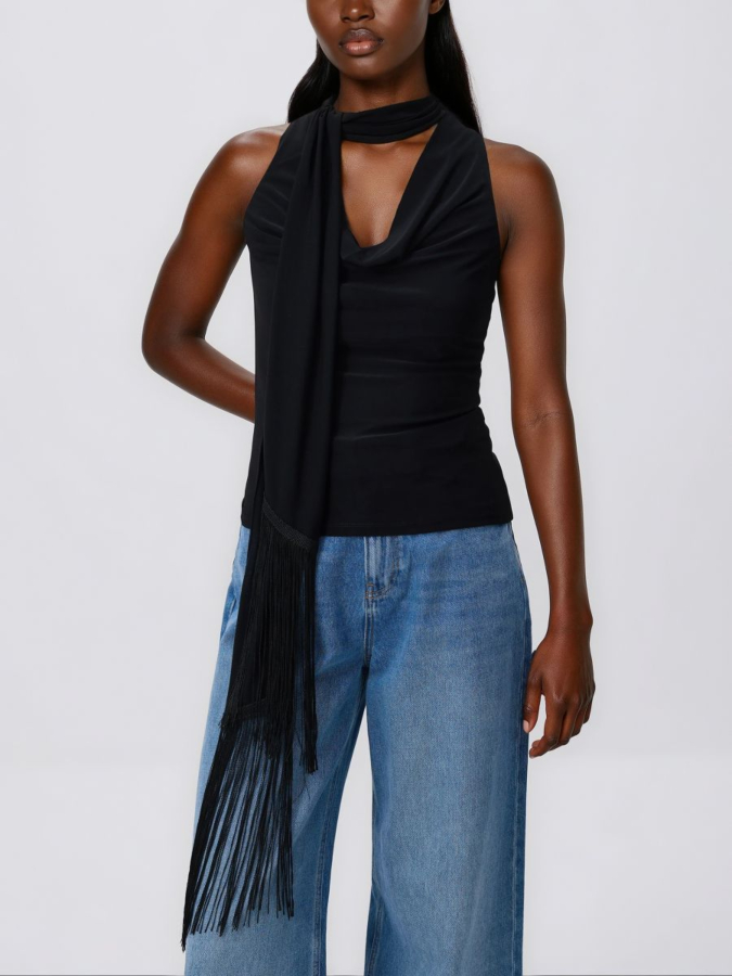 חולצה עם צעיף