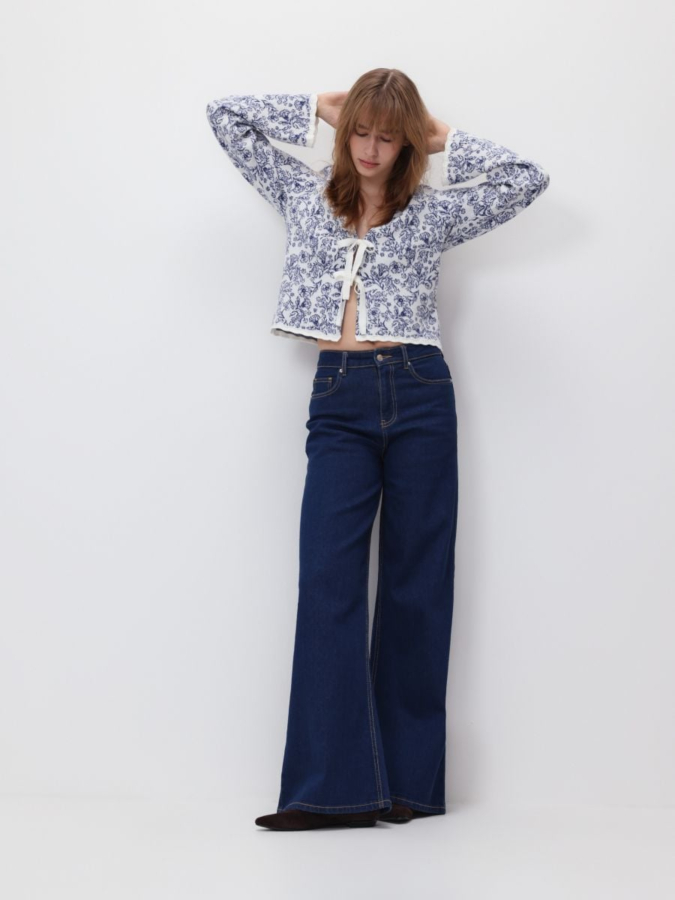 קרדיגן עם קשירה