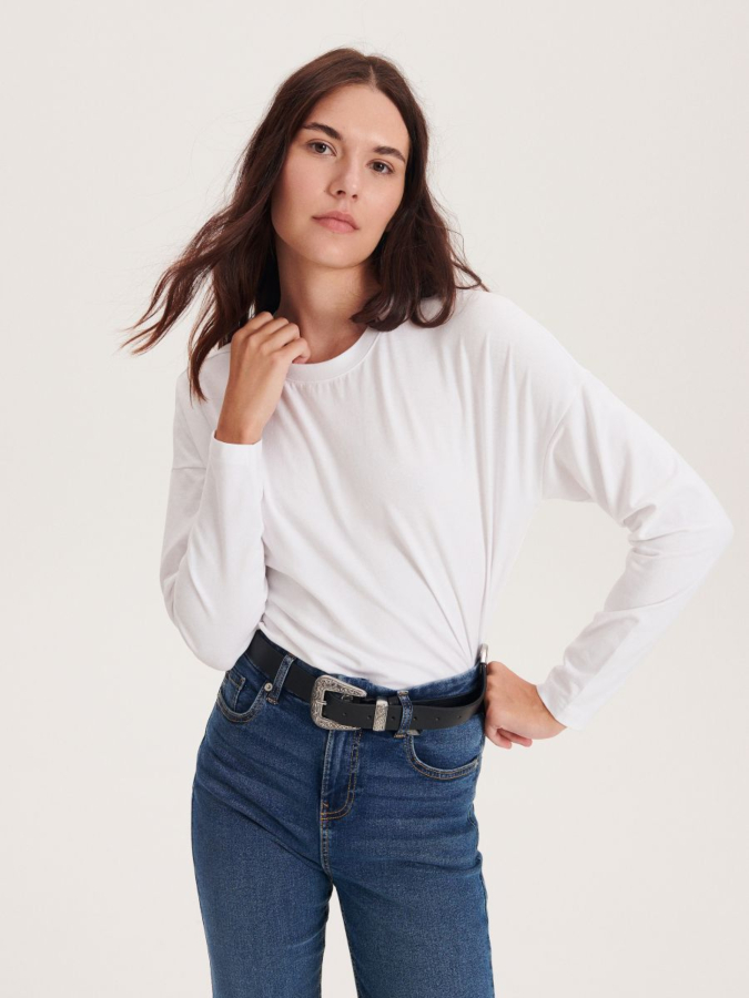 חולצת טי ארוכה Regular Fit