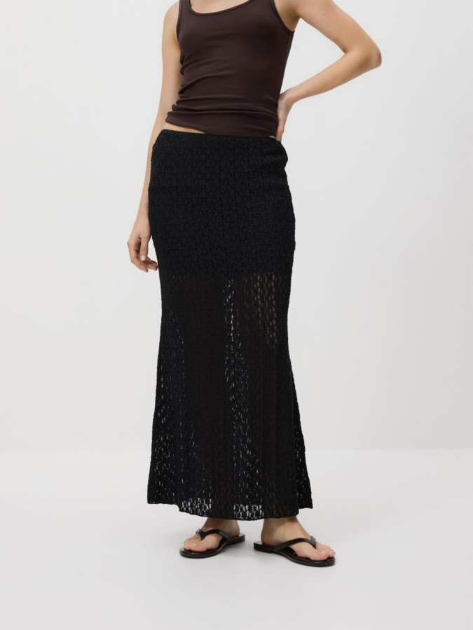 חצאית מקסי תחרה