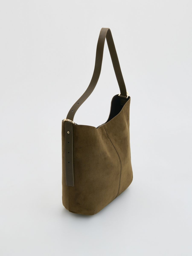 תיק דמוי זמש