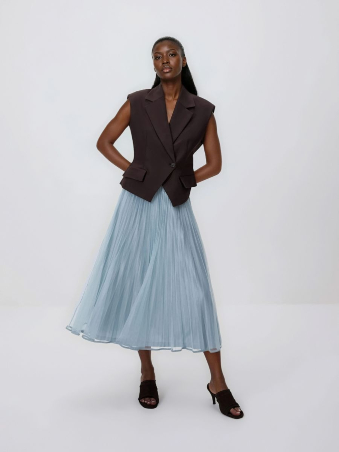 חצאית מידי פליסה