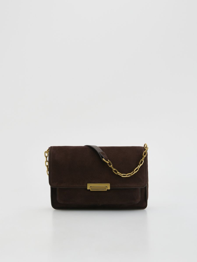 תיק כתף זמש