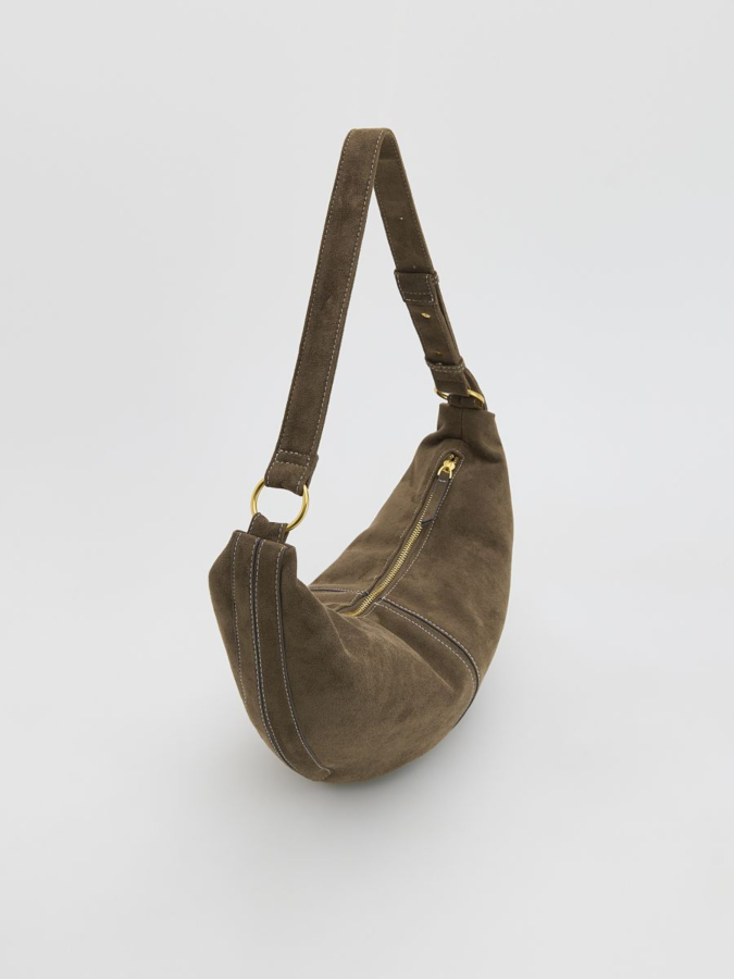 תיק דמוי זמש