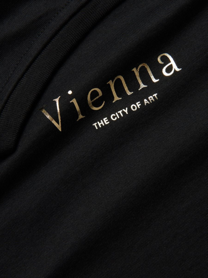 טי שירט כותנה עם הדפס