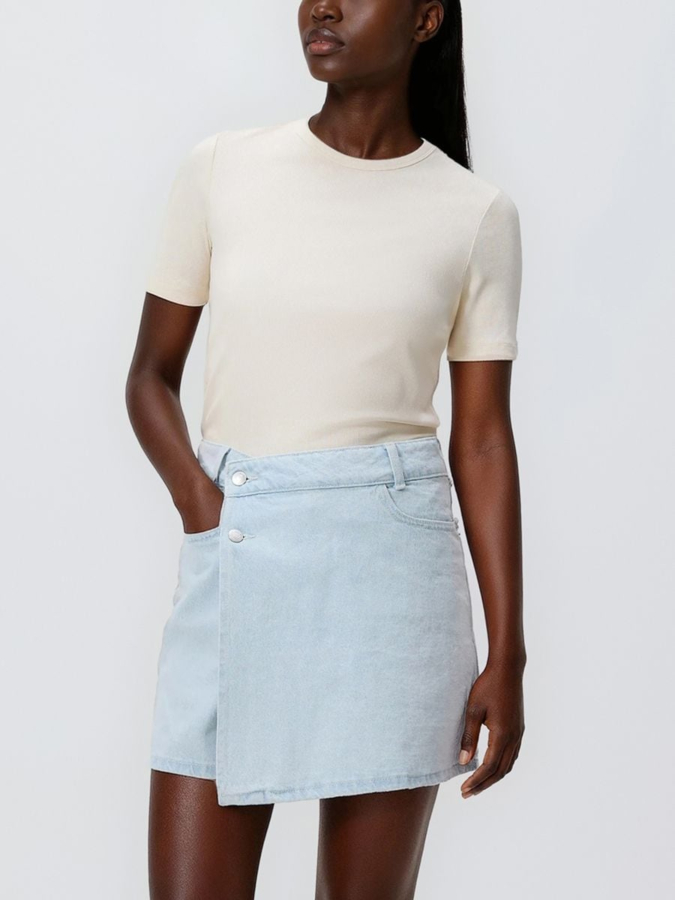 מכנס חצאית ג'ינס