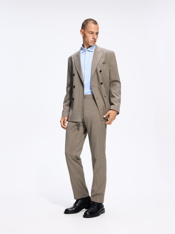 חולצה Slim Fit מכותנה מצרית