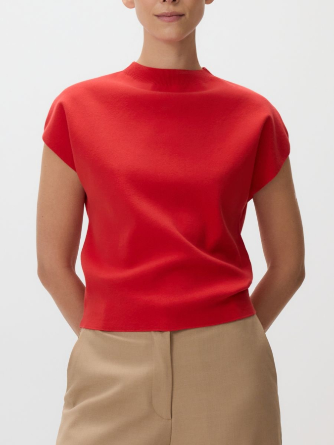 חולצת קימונו עם צווארון עומד